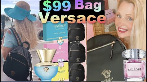 versus versace gift set|Versace backpack gift with purchase.